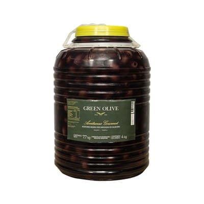Aceitunas Negras Naturales Descarozadas Nº 0 x 4 Kg. Esc. BALDE