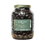 Aceitunas Negras Naturales GRIEGAS x 2 Kg. Esc. VIDRIO