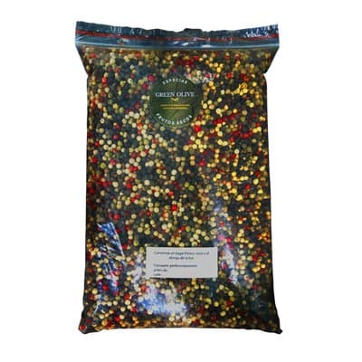 Pimienta Mix 4 Sabores en Granos PREMIUM x 128 Gr. BOTELLA VIDRIO