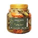 Pickles Mixtos con Aceitunas Negras en Vinagre x 1 Kg. Esc. PET